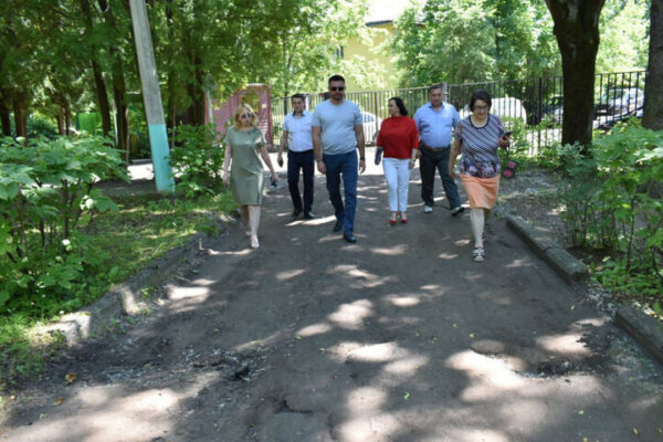 Партпроект «Новая школа». Партийцы посетили детский сад «Улыбка» в городе Ивантеевке