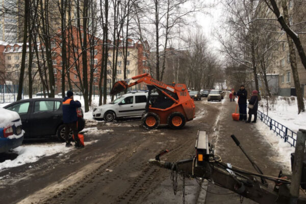 Улицы и дороги в Пушкино расчищают своевременно